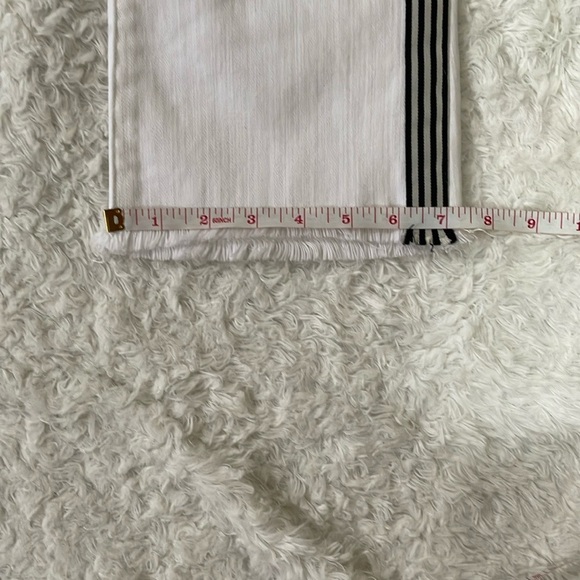 Velvet White Ankle Cropped Jeans - Picture 11 of 15